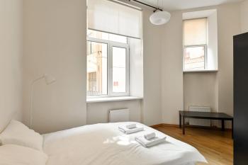 Spacious 82 m2 2 bedroom Flat and Roof Terrace in the Heart of Riga, Riga (fotografie 5)