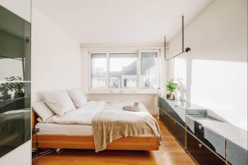 Modern Apartment with balcony in Zurich Center A Hoh - Self Checkin, Curych (fotografie 2)