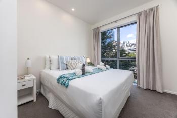 Modern Viaduct Apartment w pool gym Skytower views, Auckland (fotografie 5)