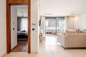 C04 Comfort & Design Studio with Private Terrace CFC, Casablanca (fotografie 4)