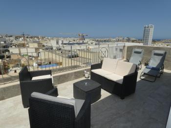 Terrace View-Stylish 2Bedroom Penthouse Ac-Wifi, Msida (fotografie 3)