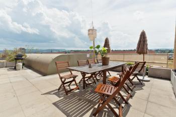 Design Penthouse Rooftop Loft, 190sq, 5 Beds, 2 Panorama Terrace, 1min to Main Station- 5min to City, Basilea (foto 5)
