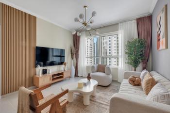 Dubai Marina Promenade 1BR Apartment with Pool near JBR, Dubái (foto 2)