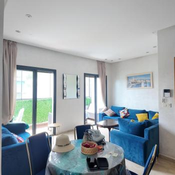 Appartement Tamaris avec piscine et plage privée, Casablanca (Foto 3)