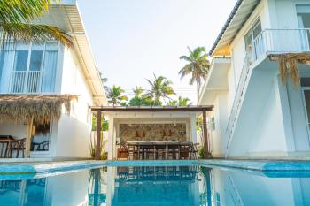 KUKI BEACH - Luxury Beachfront Villa in Ahangama, Ahangama (fotografie 5)