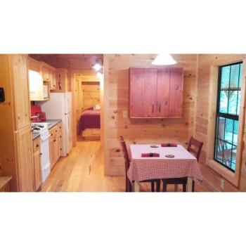 Cabin in the Woods-Peaceful 1BR 20-Acre Rural Retreat-HotTub&WiFi near Asheville, Hendersonville (foto 4)