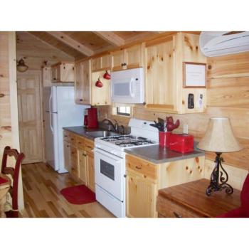 Cabin in the Treetops-Peaceful 1BR 20-Acre Rural Retreat-HotTub&WiFi near Asheville, Hendersonville (foto 4)