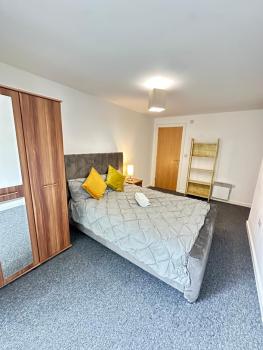 2 Bed ensuite with Balcony and Free onsite Secure Parking, Manchester (fotografie 4)