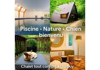 Chalet Séquoia 138 Nature, piscine et chien bienvenu à Durbuy, Durbuy (foto 2)