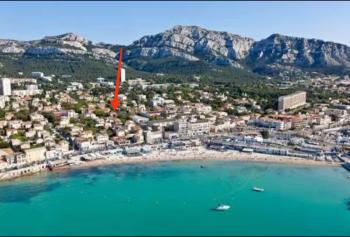 Location saisonnière Maison Pointe Rouge Marseille 8, Marsiglia (foto 2)