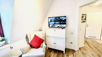 Gemütliche barrierefreie Dachgeschosswohnung, Drážďany (fotografie 2)
