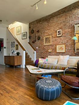 Airy brownstone penthouse duplex near Central Park, New York (fotografie 5)