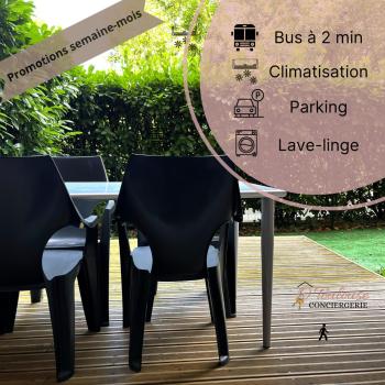 L'instant Détente avec terrasse climatisation et parking, Toulouse (photo 2)