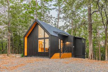 The Echo - Forest Romance with Sunken Hot Tub Underneath the Starlit Night, Broken Bow (fotografie 2)