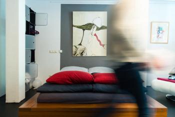Gartenzimmer in Atelierwohnung, Köln (Foto 4)