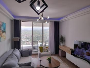 Skyline View Apartment - 35th Floor, Cevahir Tower Skopje, Skopje (fotografie 2)