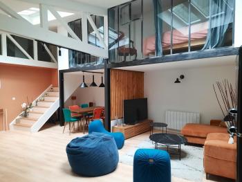 Loft 4-5 personnes à Montmartre - parking privé sur réservation, París (foto 2)