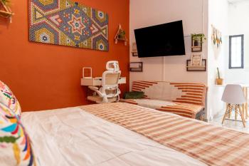 Parking, 6min to Beach & Downtown, High-Speed WiFi, Laundry Service, KingBed, PetsOK, Sayulita (Foto 5)