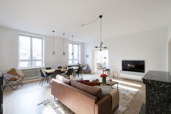 Hotel-standard design apartment with sea view, Helsinki (zdjęcie 2)