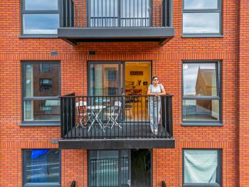 Opulent 2BR Balcony & Breathtaking skyline views, Birmingham (fotografie 5)