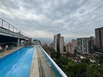 S406 Studio w Rooftop Pool Jacuzzi El Poblado, Medellín (photo 2)