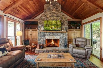 Wine Down Cottage - Mountain Views Sip Wine Fireside Watch Netflix Play Golf, Jasper (fotografie 5)