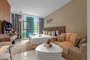 Luxury Palm Studio, Rooftop Infinity Pool, Beach Access, Dubai (photo 4)