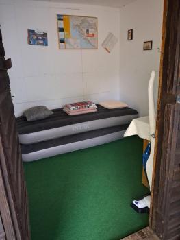 LAND FOR YOUR TENT NEXT TO A RIVER WITH A GARDEN SHACK ROOM you get two bicycles for amazing views and two water floats for a nice river run USE THE LOCATION NOT THE ADDRESS TO GET HERE bathroom is a bit different so check YouTube video RiverRunDusko, Ljubljana (photo 5)