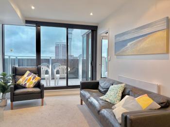Sky Tower Views High-Floor Apt Pool Gym Access, Auckland (fotografie 2)