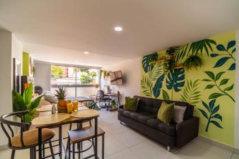 Cozy Spring Flat in Laureles, Medellín (fotografie 2)