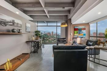 5G 1204 - Apt elegante con vistas desde el balcón, El Poblado (fotografie 4)