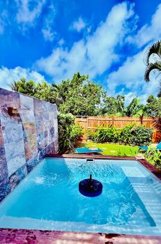 Géko, piscine, jardin, paisible, Sainte-Luce (foto 5)