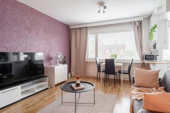 Comfy Downtown Studio at Prime Location, Jyväskylä (foto 3)