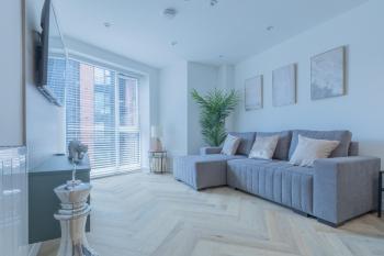 Unit 4 Sunlit 1-BR Flat, Sleeps 3, Near bramall Lane, Unlimited Wi-Fi, Secure Parking, Sheffield (zdjęcie 3)