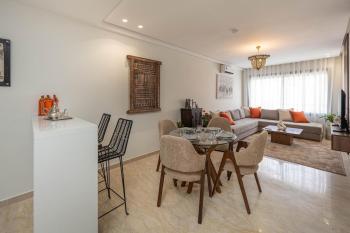 Stylish 1 Bedroom Apartment Studio, Central Casablanca, Gym Access, Parking, Air Condit, Fiber Wi-Fi, Casablanca (Foto 3)