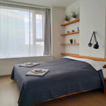 SAG 19th floor Panorama City apartment 2 rooms free parking Free wifi, Bratislava (photo 5)