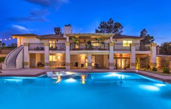 vegas saltwater, a luxury pool villa with 5BR, Spa, wet deck on a half acre lot, Las Vegas (photo 3)