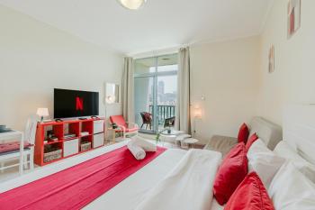 RH - Beautiful canal view, Sleek & spacious Studio, central location, Dubaj (fotografie 3)
