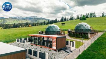Góralski Harem Osada Glamp & Glass z Jacuzzi i Balią, Zakopane (Foto 3)