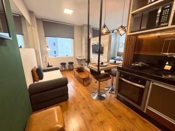 806 - Rentaqui - Flat Studio Bela Cintra Elegance - Consolação, São Paulo (fotografie 4)