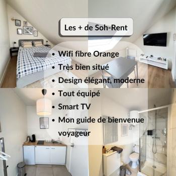 Soh Rent Strasbourg Studio 3 Tv-Wifi Proche Gare, Štrasburk (fotografie 3)
