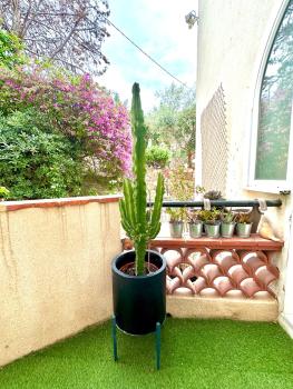 Superbe 3 pieces - 6 pers - Clim - Jardin - Apercu mer, Saint-Raphaël (fotografie 3)