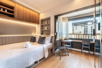 BHaus Setin Pamplona Jardins - 10o andar - Paulista - Metrô 280m - Parque Trianon - Masp - Shopping Cidade São Paulo - Estacionamento 24h pago em frente - PA16, San Paolo (foto 2)