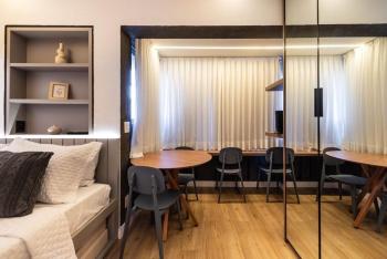 BHaus Setin Pamplona Jardins - 10o andar - Paulista - Metrô 280m - Parque Trianon - Masp - Shopping Cidade São Paulo - Estacionamento 24h pago em frente - PA16, San Paolo (foto 4)