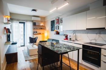Diamond Boutique 1BR Apartment - City Center & Free Parking, Skopje (zdjęcie 3)