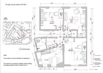 Spacious boutique two-bedroom apartment next to the castle, Edinburgh (fotografie 5)