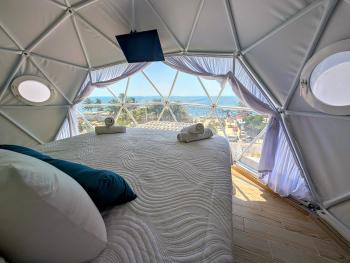 Beachfront DOME with Oceanview & Sunrise - Near Ferry, Cancún (foto 4)
