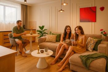 Chic 1BR with Office - Calm, Cool & Connected, Cluj-Napoca (Foto 2)