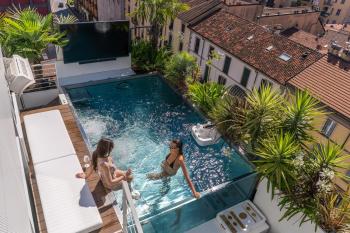 SkyJungle, luxury penthouse private pool and spa, Mediolan (zdjęcie 3)
