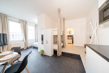 2 Modern city studio for 6 Bogenhausen near Messe, Múnich (foto 4)